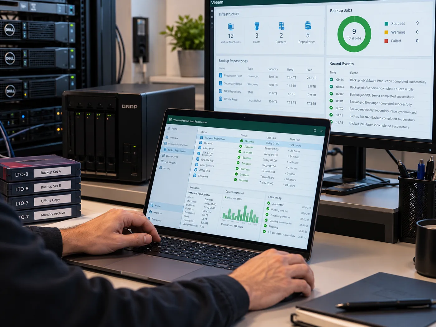 Backup & Wiederherstellung — illustrative image